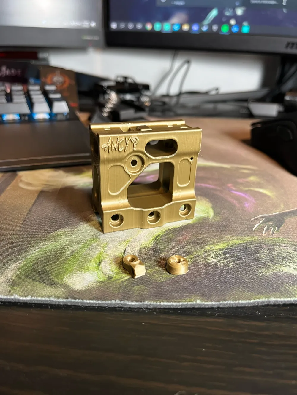 Picatinny Sight Riser - DripLyft - Free 3D Print Model - MakerWorld