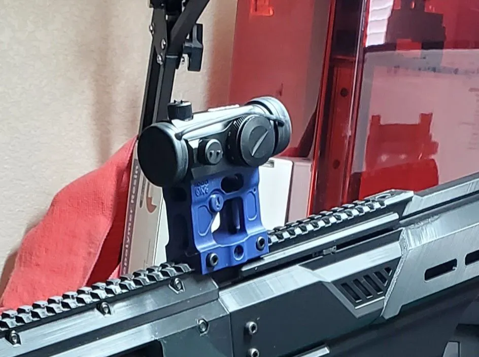 Picatinny Sight Riser - DripLyft - Free 3D Print Model - MakerWorld