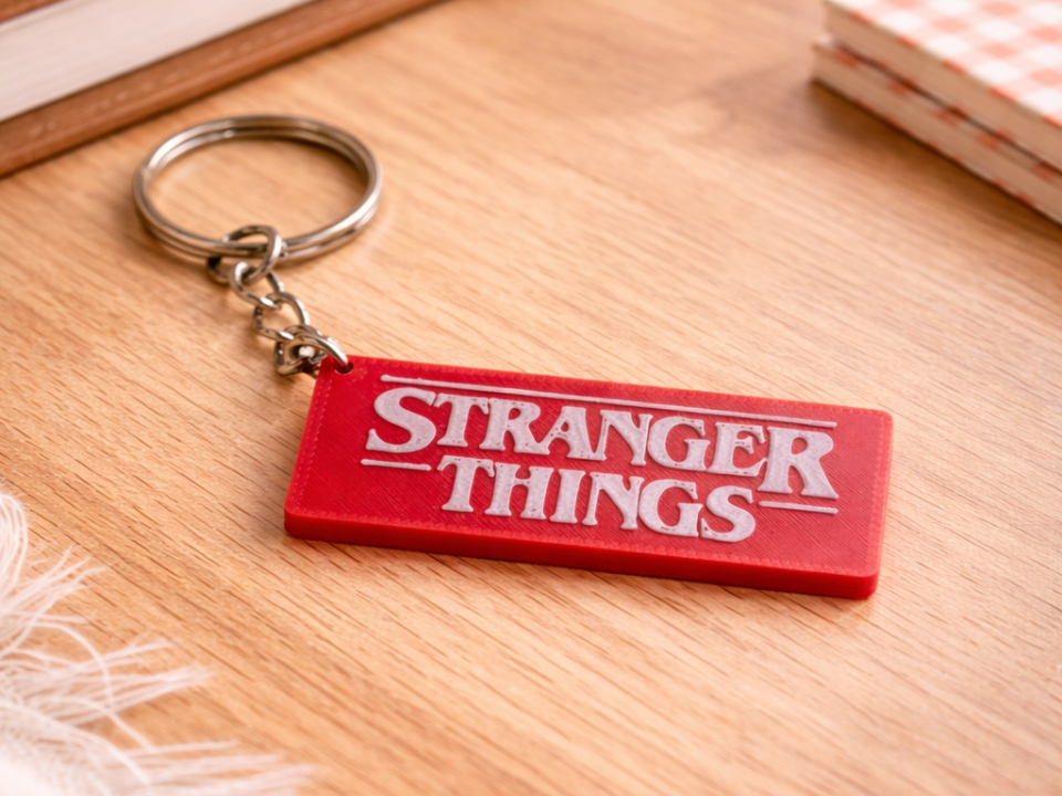 Stranger Things Keychain
