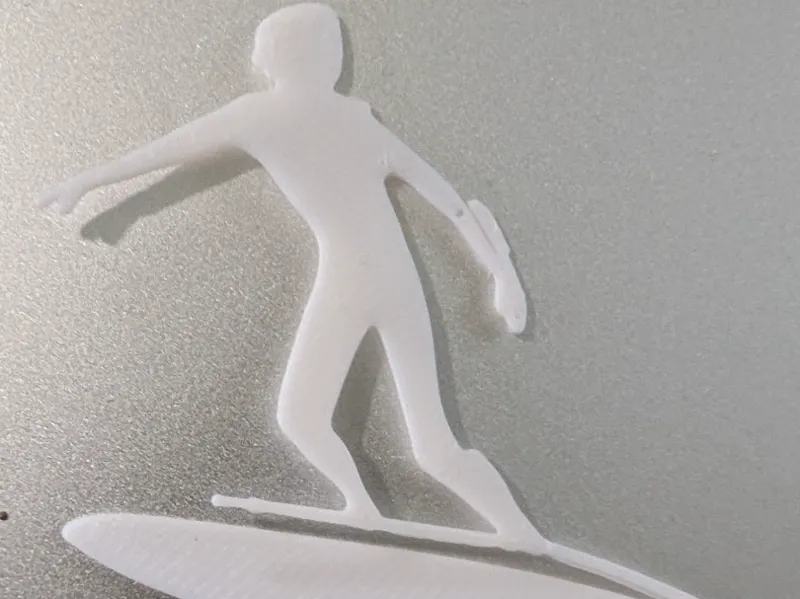 Surfer Silhouette Wall Decor 