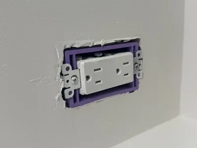 FlushFrame Single - Electrical Box Extender