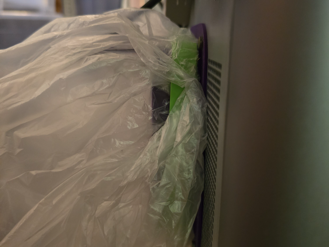 X1 Poop Chute Bag Holder