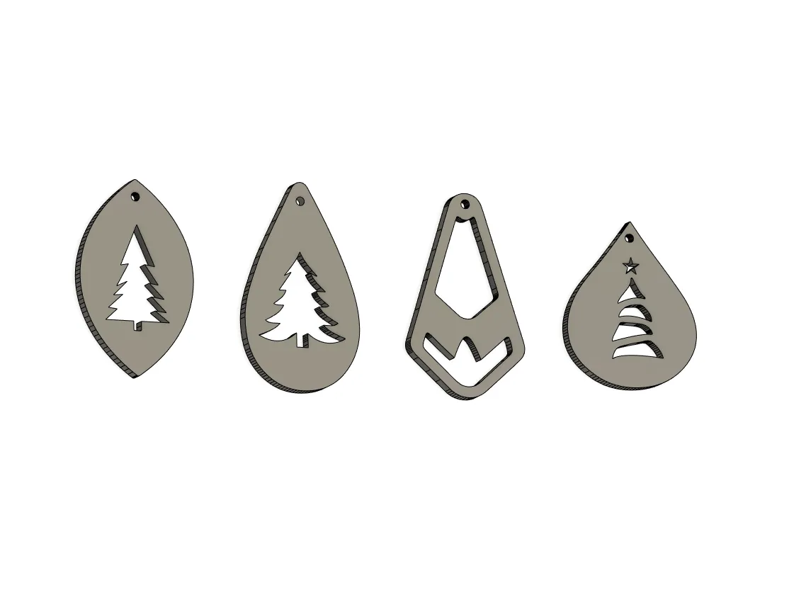 Earrings view 2