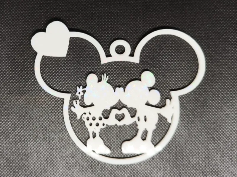 Weihnachtsbaumanhänger Mickey Minnie Mouse