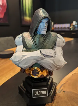 Dr. Doom Bust (Colored)