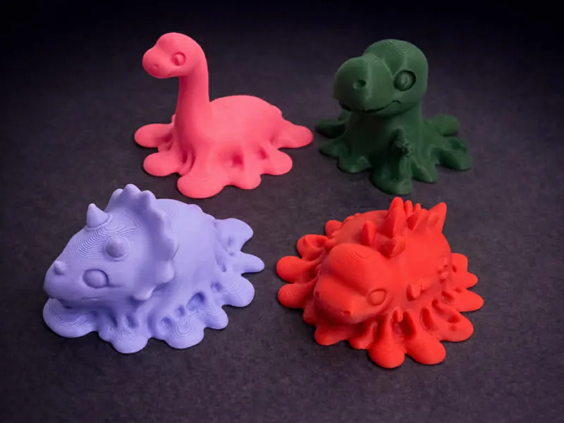 Cute Melting Dino Army
