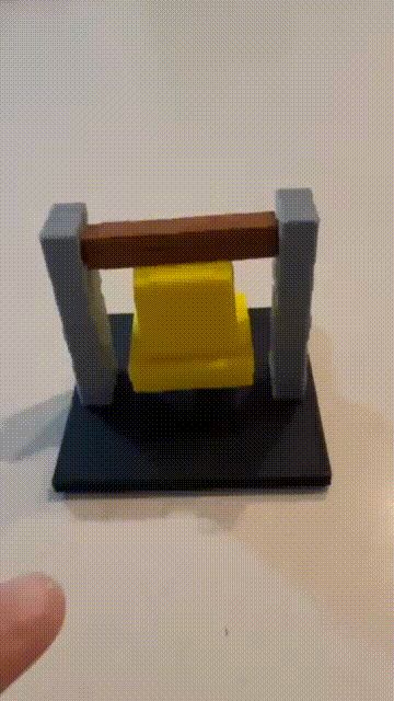 Minecraft Bell Desk Toy