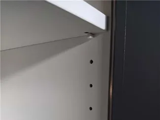 Ikea wardrobe shelf pin