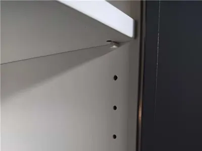 Ikea wardrobe shelf pin