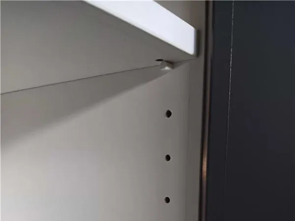 Ikea wardrobe shelf pin