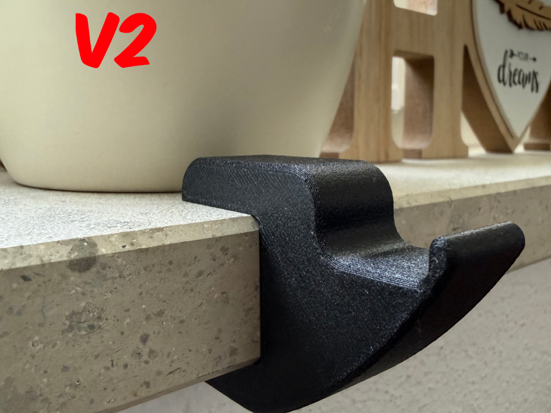 Hook for windowsill // Haken für Fensterbank