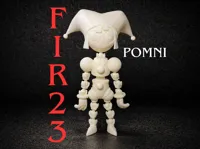 Articulated Pomni For P2S/A1 and A1 Mini (NO AMS)