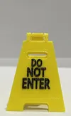 Do not enter