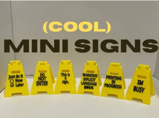 Mini Signs
