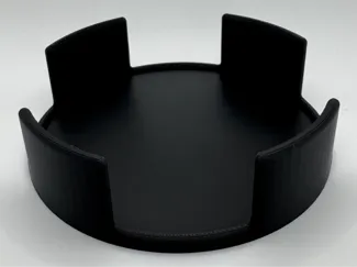Round coaster stand/holder for drinks, 100x30mm