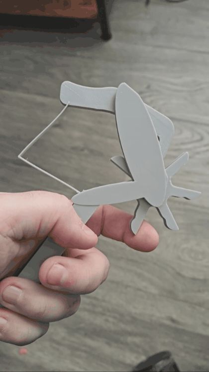 Print in place Satisfying Fidget Click Wheel