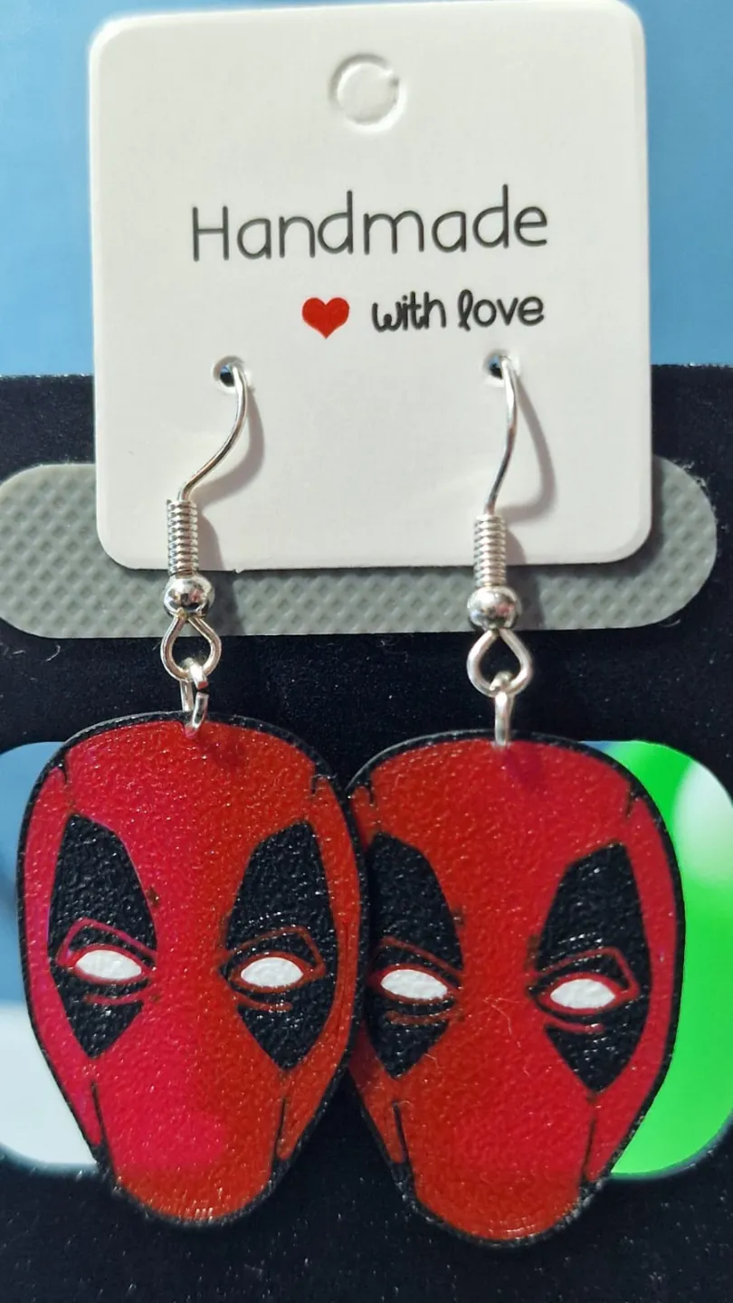 PENDIENTES DEADPOOL view 2