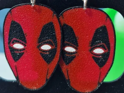 DEADPOOL EARRINGS