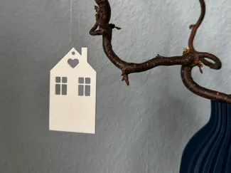 Dekoanhänger HAUS V4