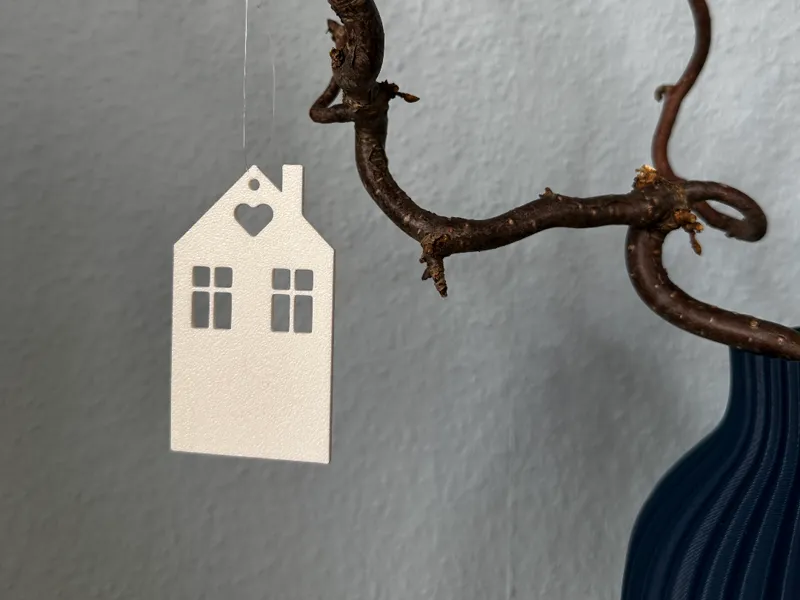 Dekoanhänger HAUS V4
