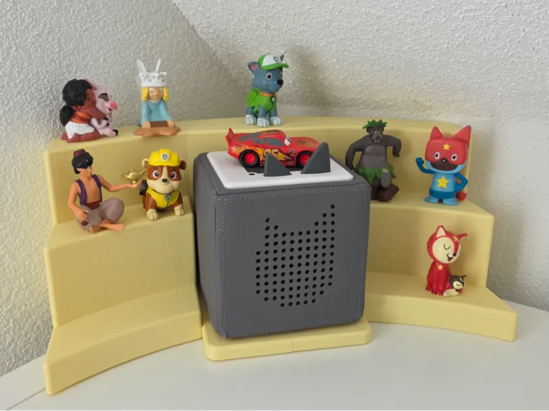 Toniebox und Figuren Ständer