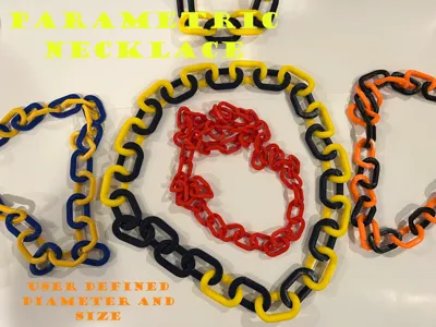 Parametric Chain Necklace