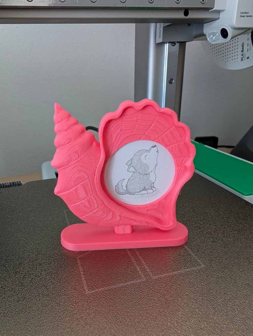 Sea Shell Mini Frame Mini Seashell Photo Frame by ViperWolf MakerWorld: Download Free 3D Models