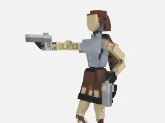 Lara croft legolike