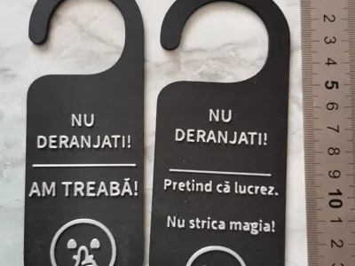 Romanian "Do Not Disturb" Signs - Funny Collection