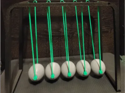Newton's Cradle XL (Functional!)