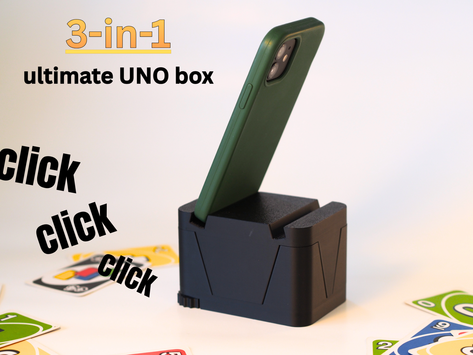 Miniatura 1 do modelo 3D Multifunctional Playcard Box  