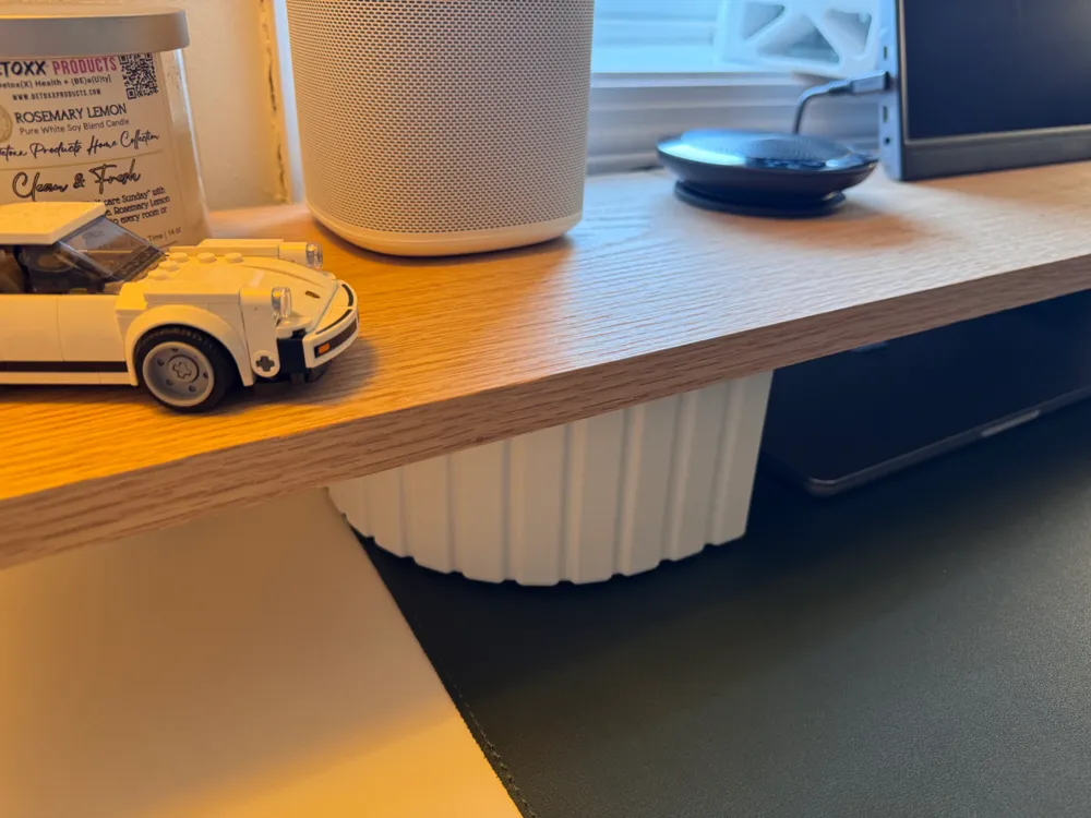 Computer Desktop Se Creen Legs Desk Shelf – Monitor Stand Leg - Free 3D Print Model - MakerWorld