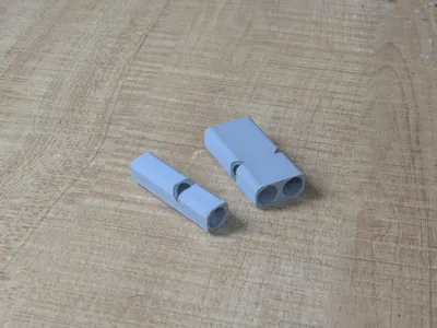 Single/Double barrel whistle, Loud and lightweight