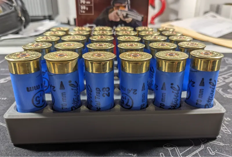 12ga Shotgun Shell Loading Board