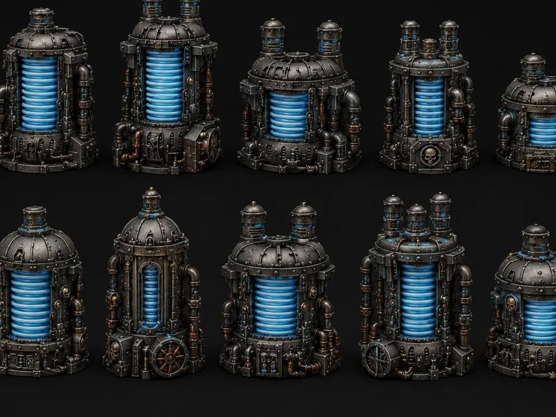 Plasma reactors pack - multiple sizes