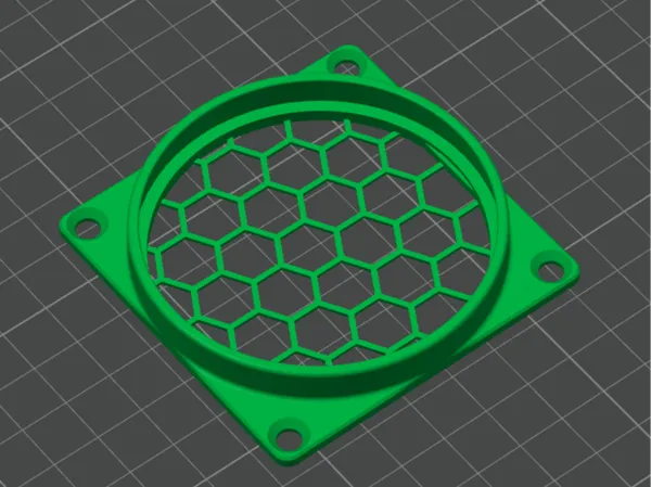 Support filtre pour ventilateur 70x70