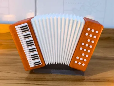 Mini Northeastern Decorative Accordion Forró Sanfona