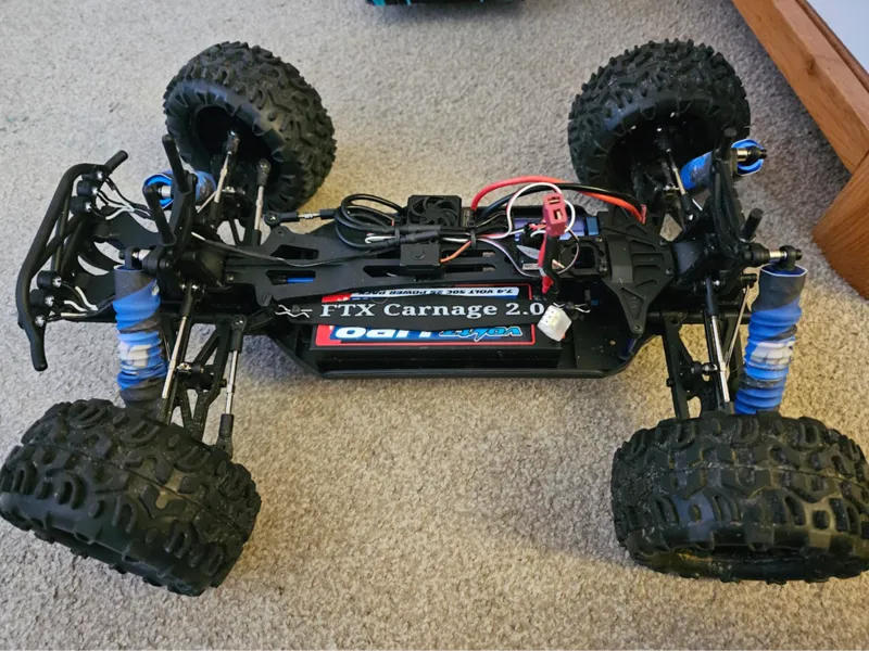 FTX Carnage 2.0 Battery Strap/Holder, brushless.