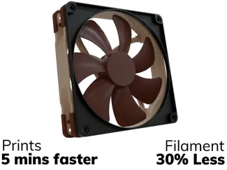Fan Spacer Quiet Airflow Mod - 140mm 120mm 92mm