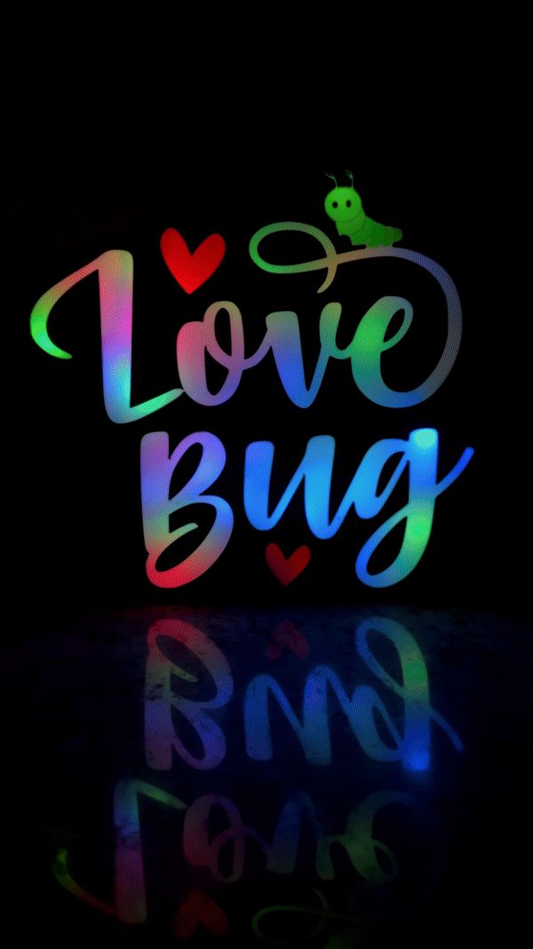 Love Bug Light Box