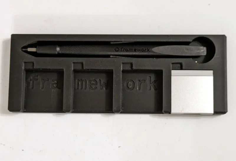 Case for Framework screwdriver and 4 cards