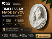Bas-relief mural du Christ — photo 1