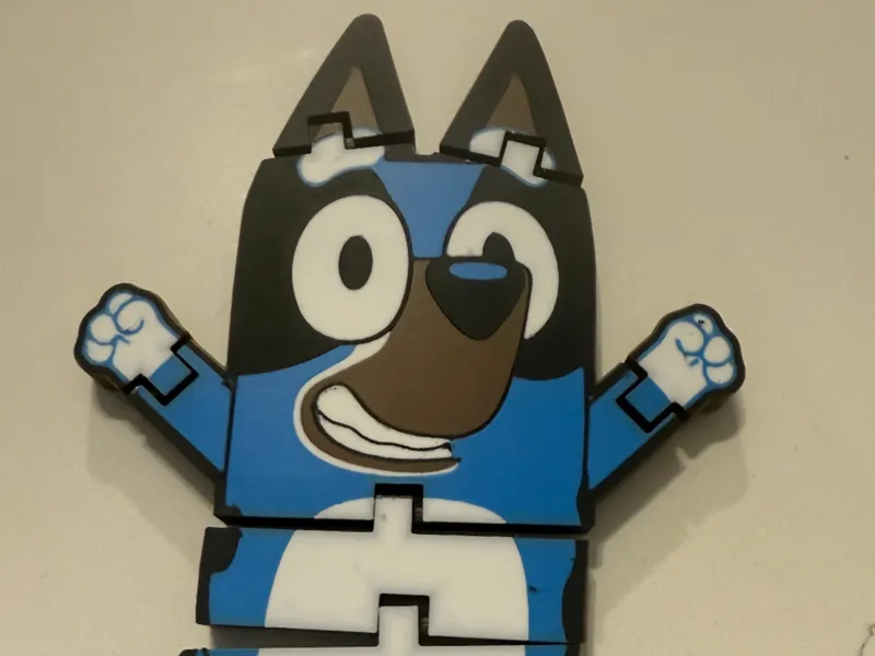 Articulated Blue Dog