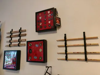 Wallmount / Holder for Drumsticks