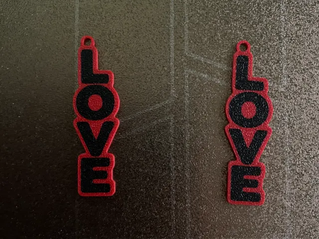love earrings