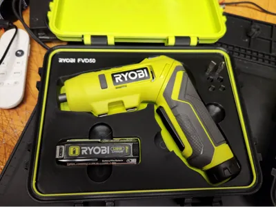 Ryobi USB Lithium Storage Boxes with Gridfinity