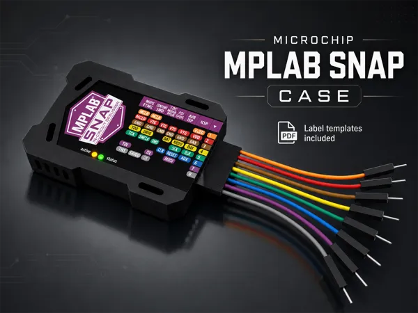 Boîtier pour débogueur Microchip MPLAB SNAP
