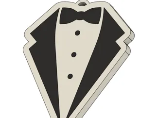 Man Keychain