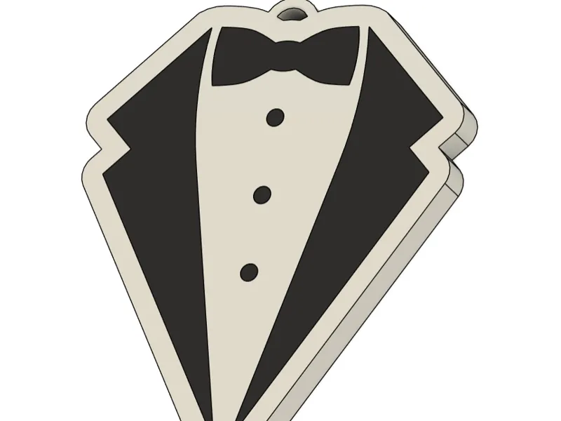 Man Keychain