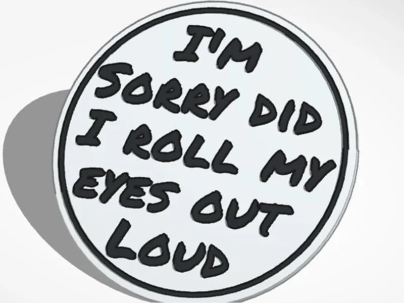 Audible Eyeball Funny Croc Jibbit